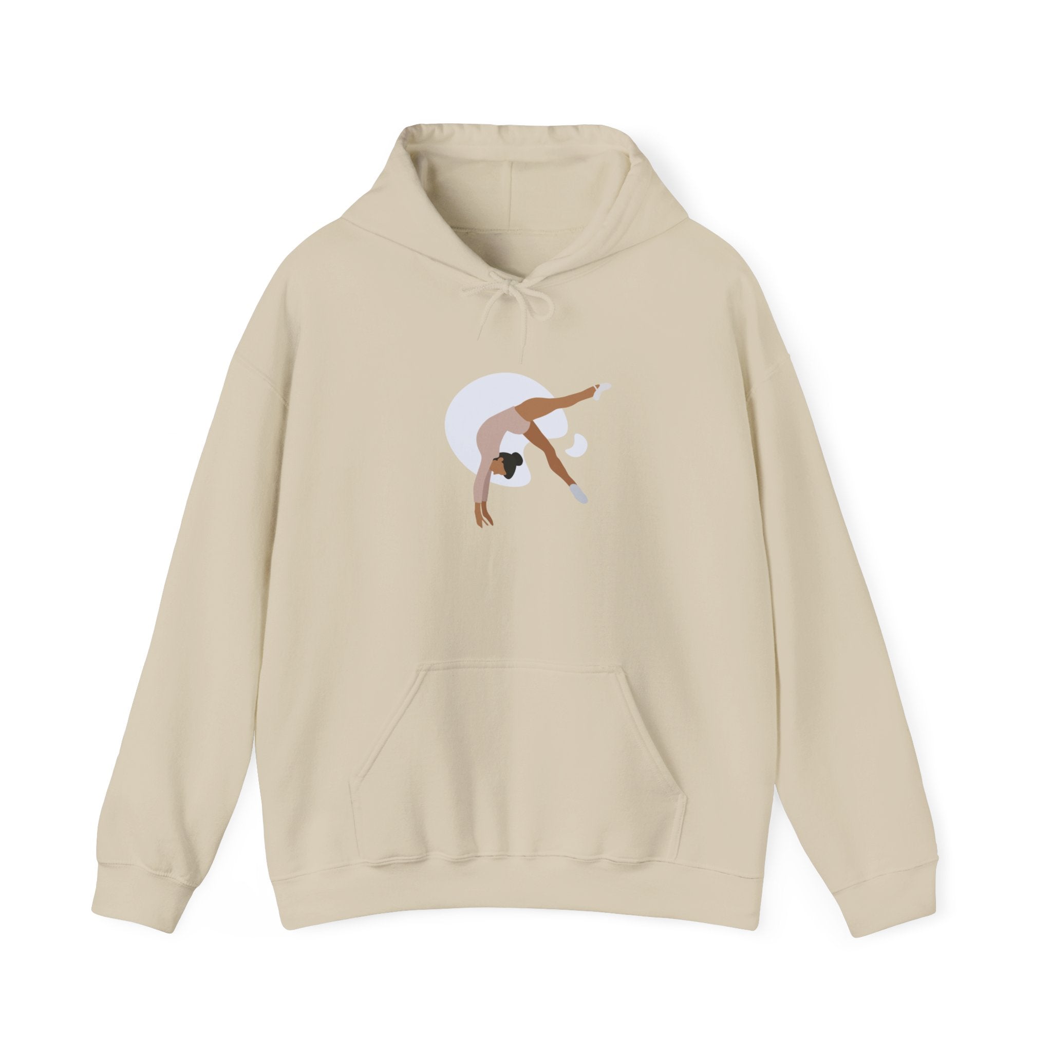 Back Handspring Adult Hoodie